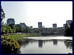 Marunochi skyline from Imperial Palace